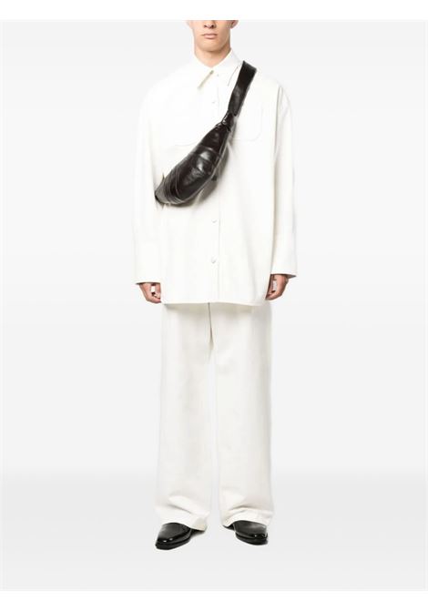 borsa small croissant unisex marrone scuro LEMAIRE | BG0003 LL095BR490